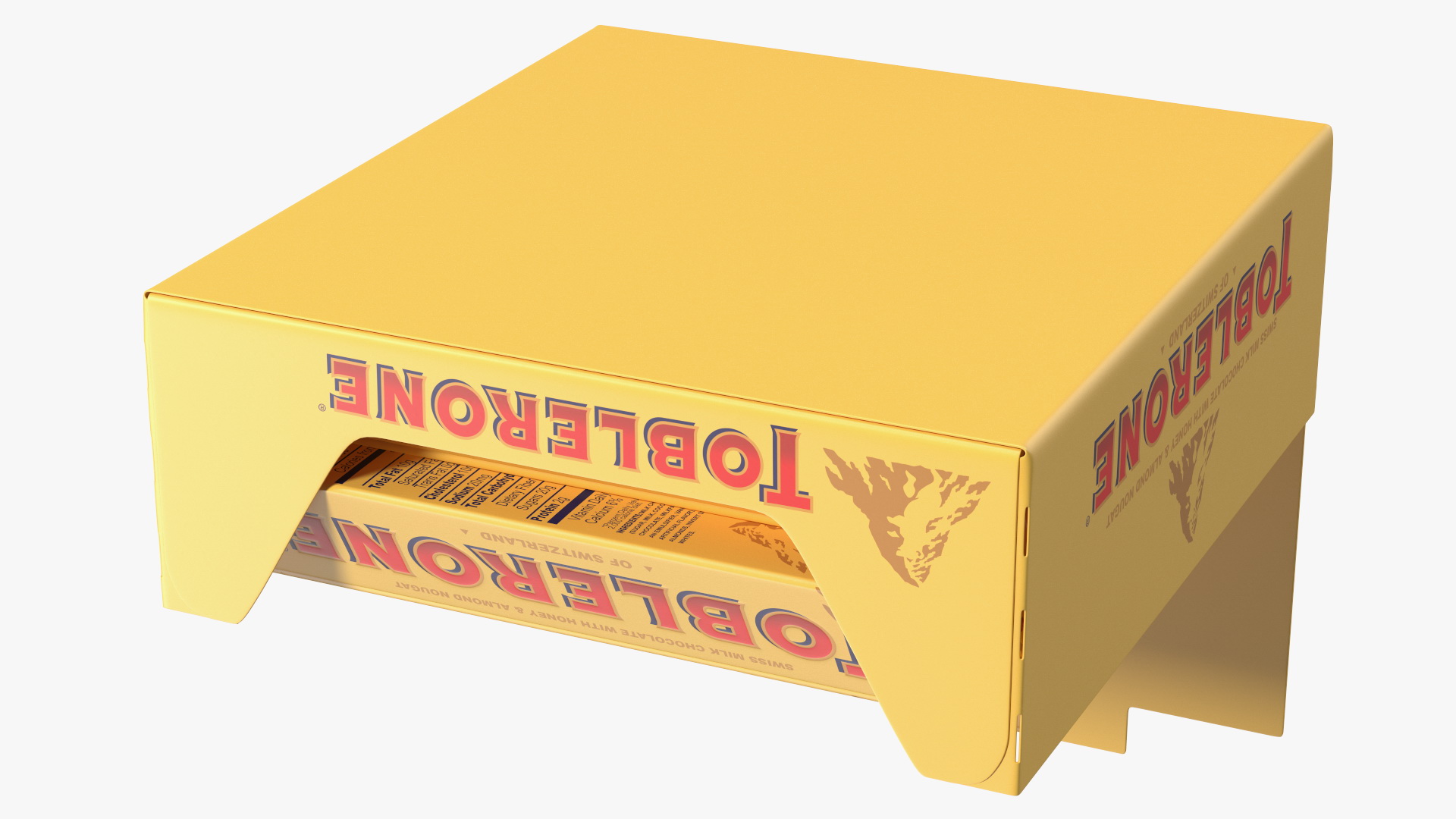 Toblerone Milk Chocolates Box 3D model