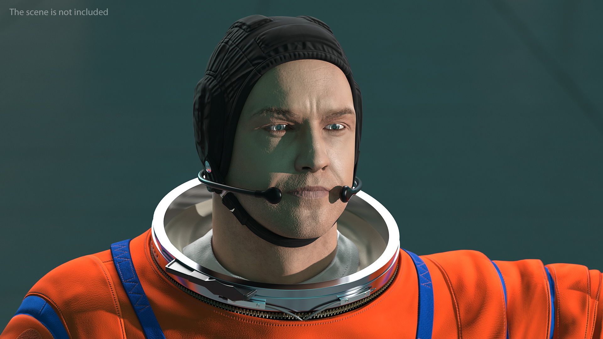 Astronaut Head 3D model