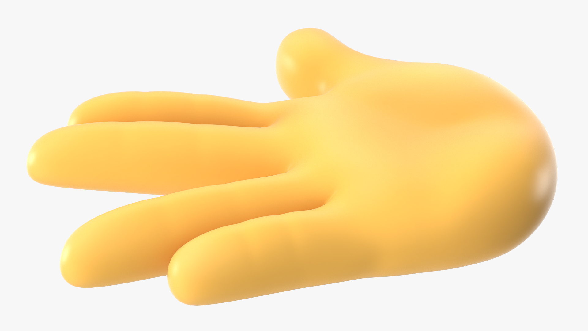 Vulcan Salute Emoji 3D model