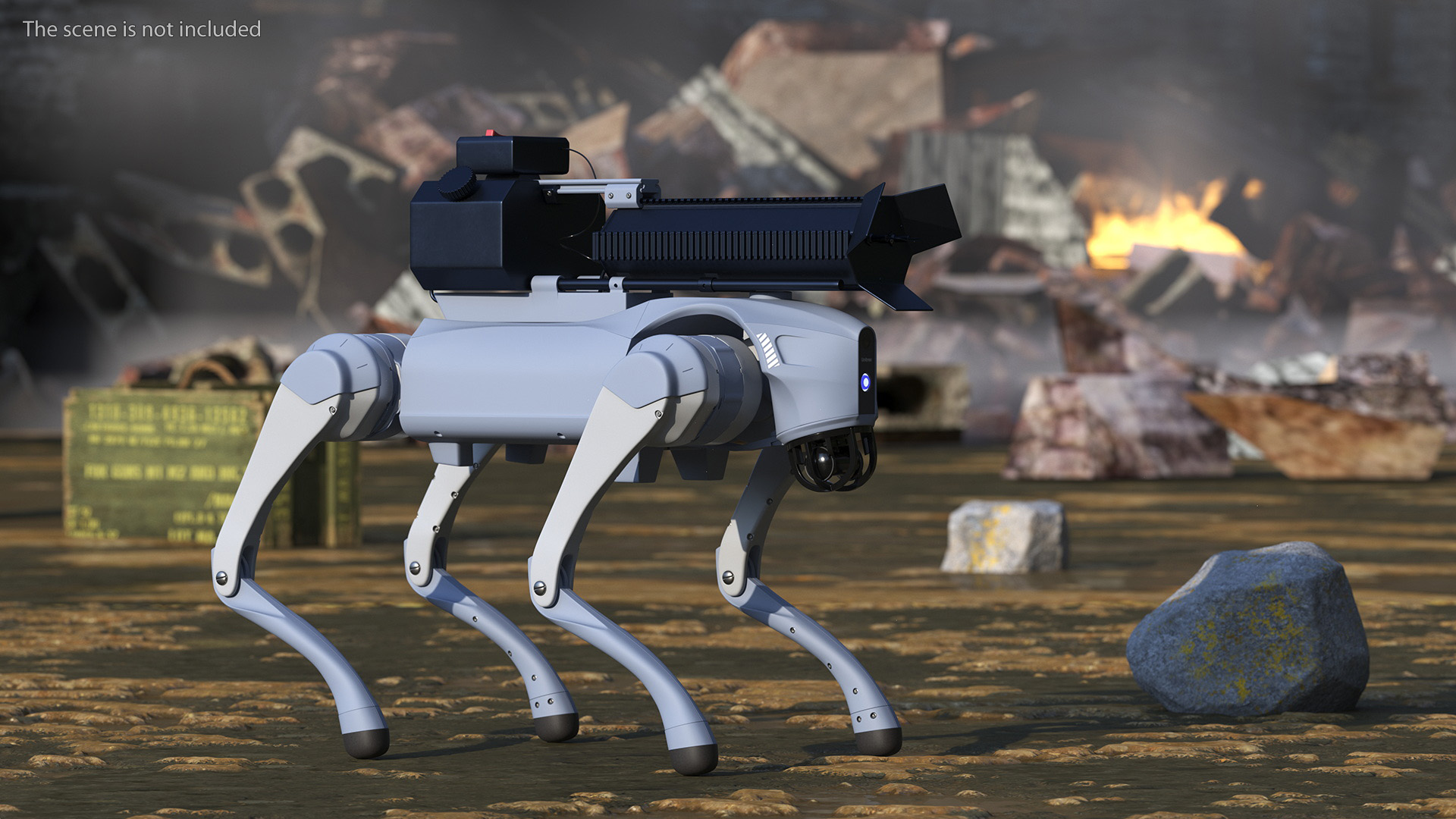 3D Thermonator Robot Dog