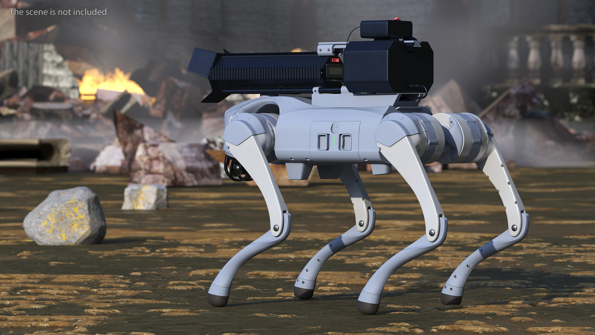 3D Thermonator Robot Dog