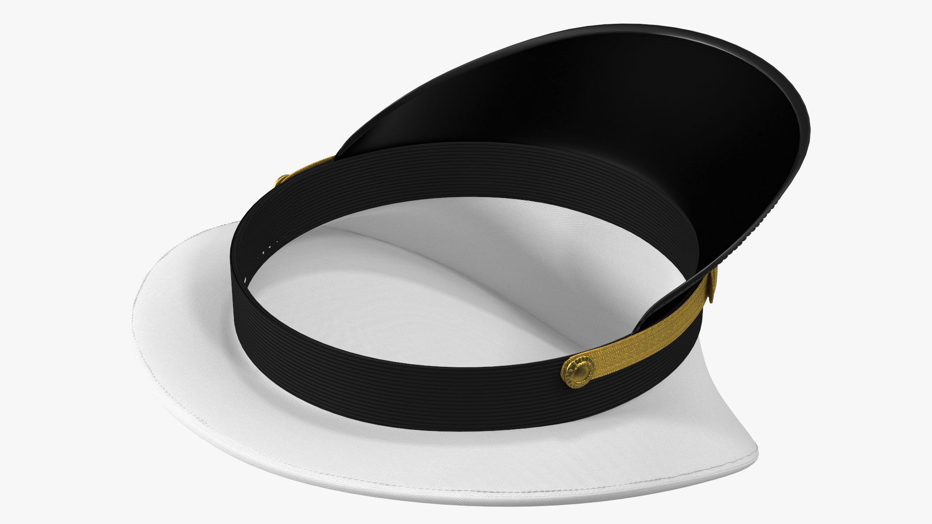 Naval Officer Cap 3D