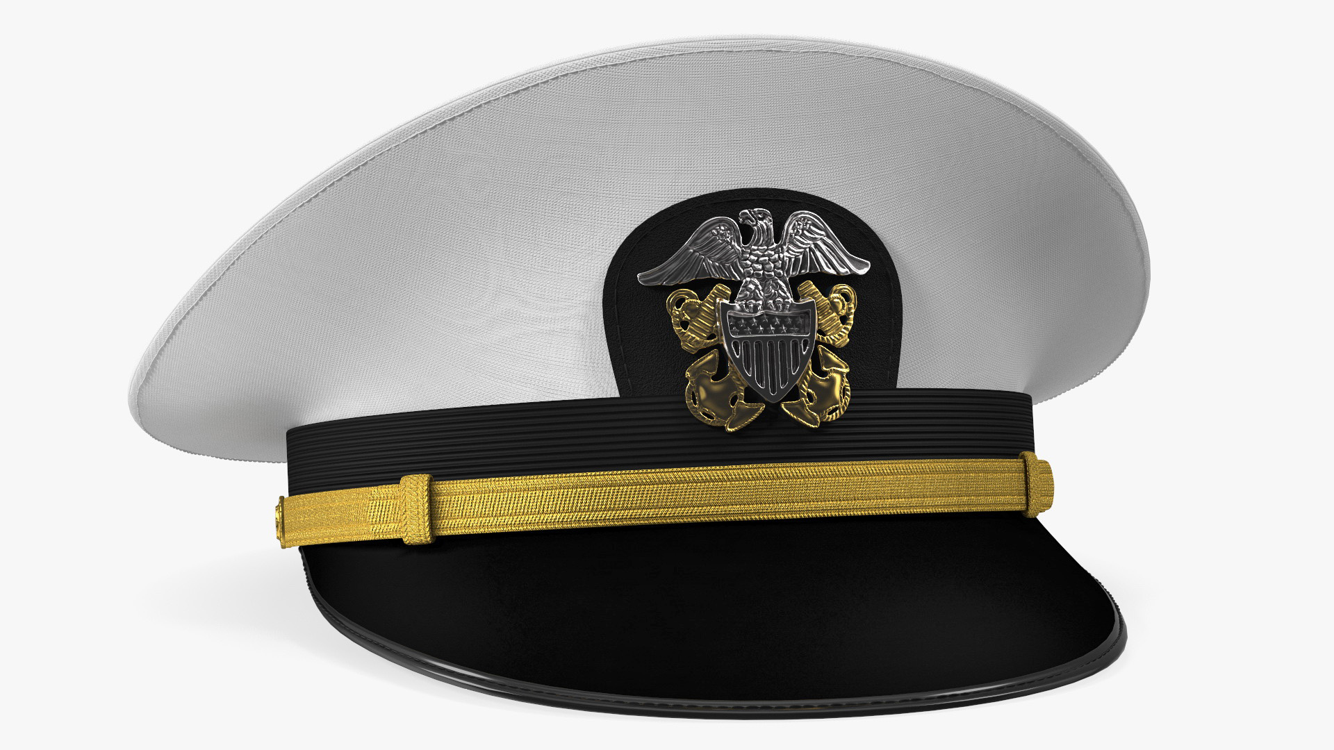 Naval Officer Cap 3D