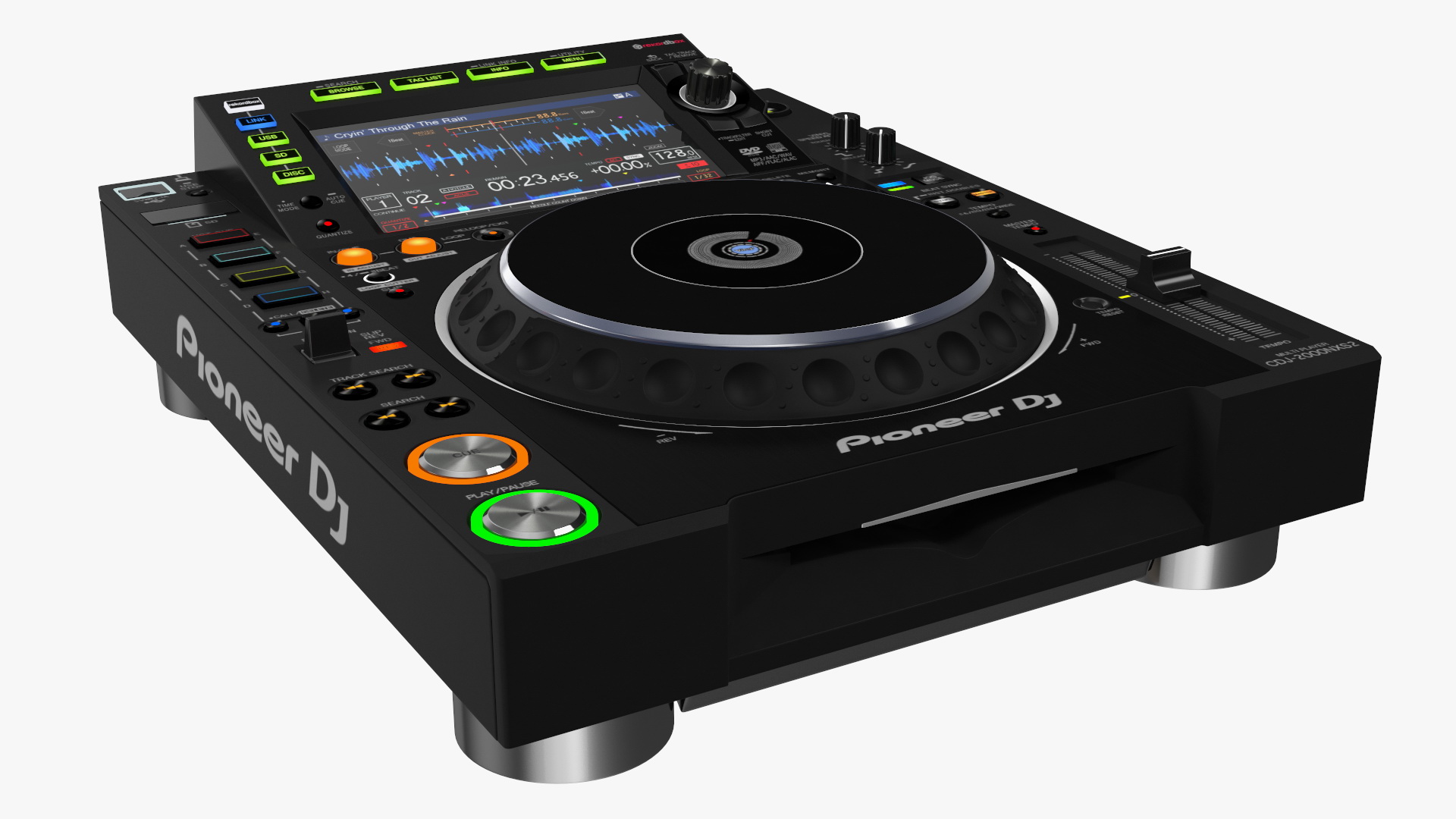 DJ Booth Black 3D model