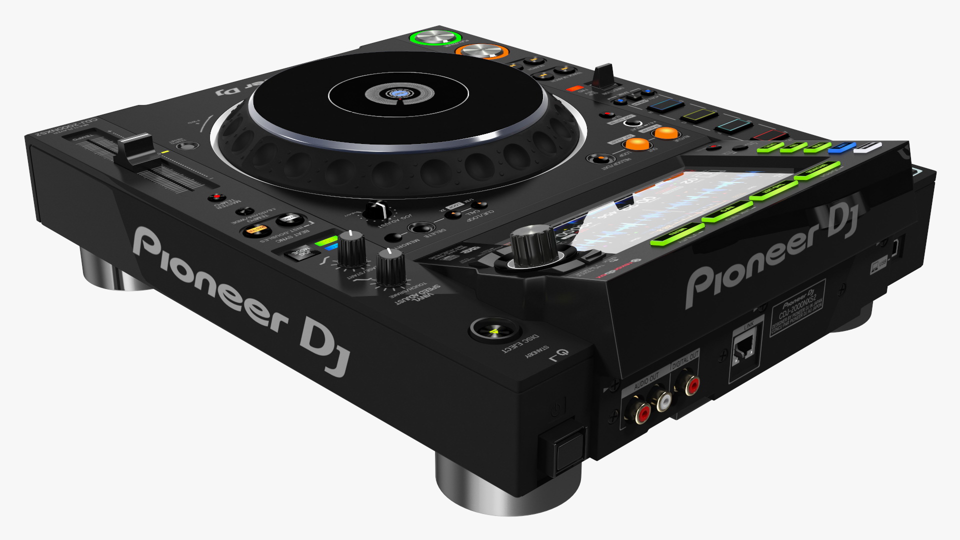 DJ Booth Black 3D model