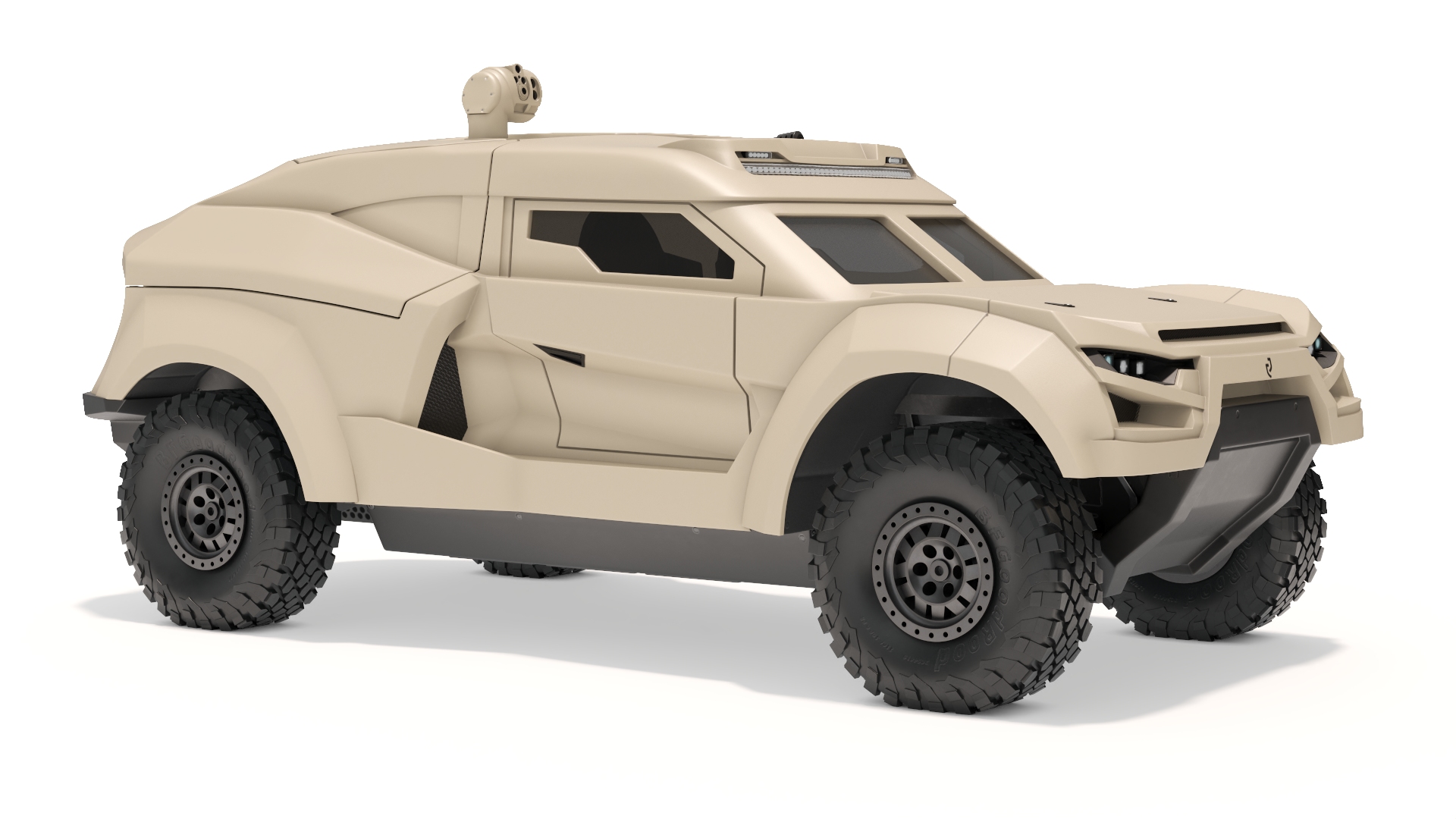 3D Cockerill I-X Ground Interceptor Car