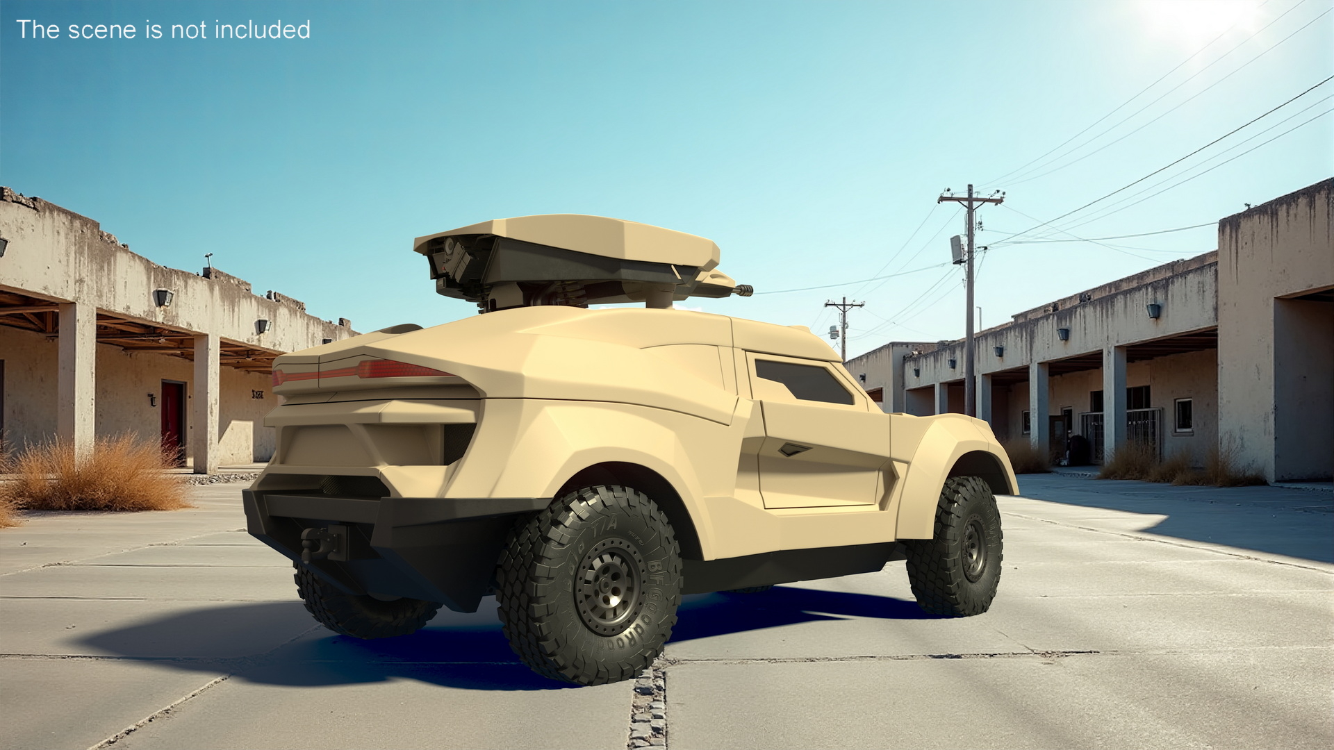 3D Cockerill I-X Ground Interceptor Car