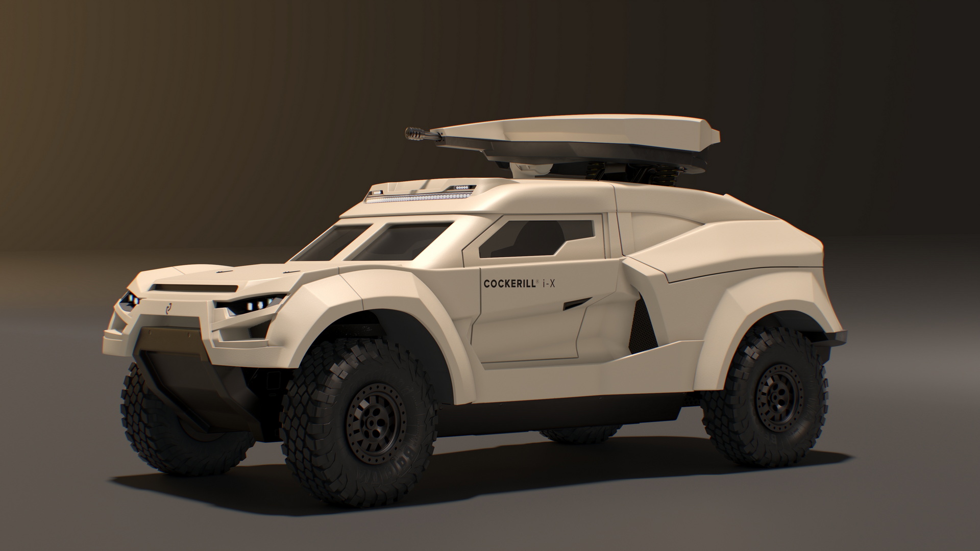 3D Cockerill I-X Ground Interceptor Car