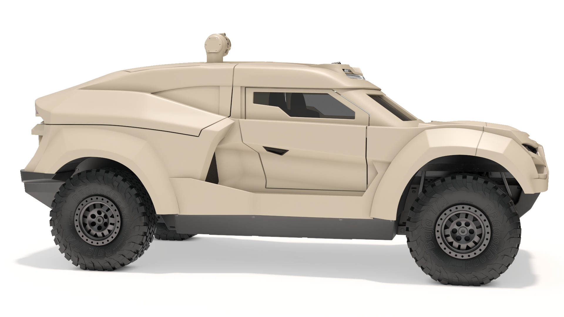 3D Cockerill I-X Ground Interceptor Car