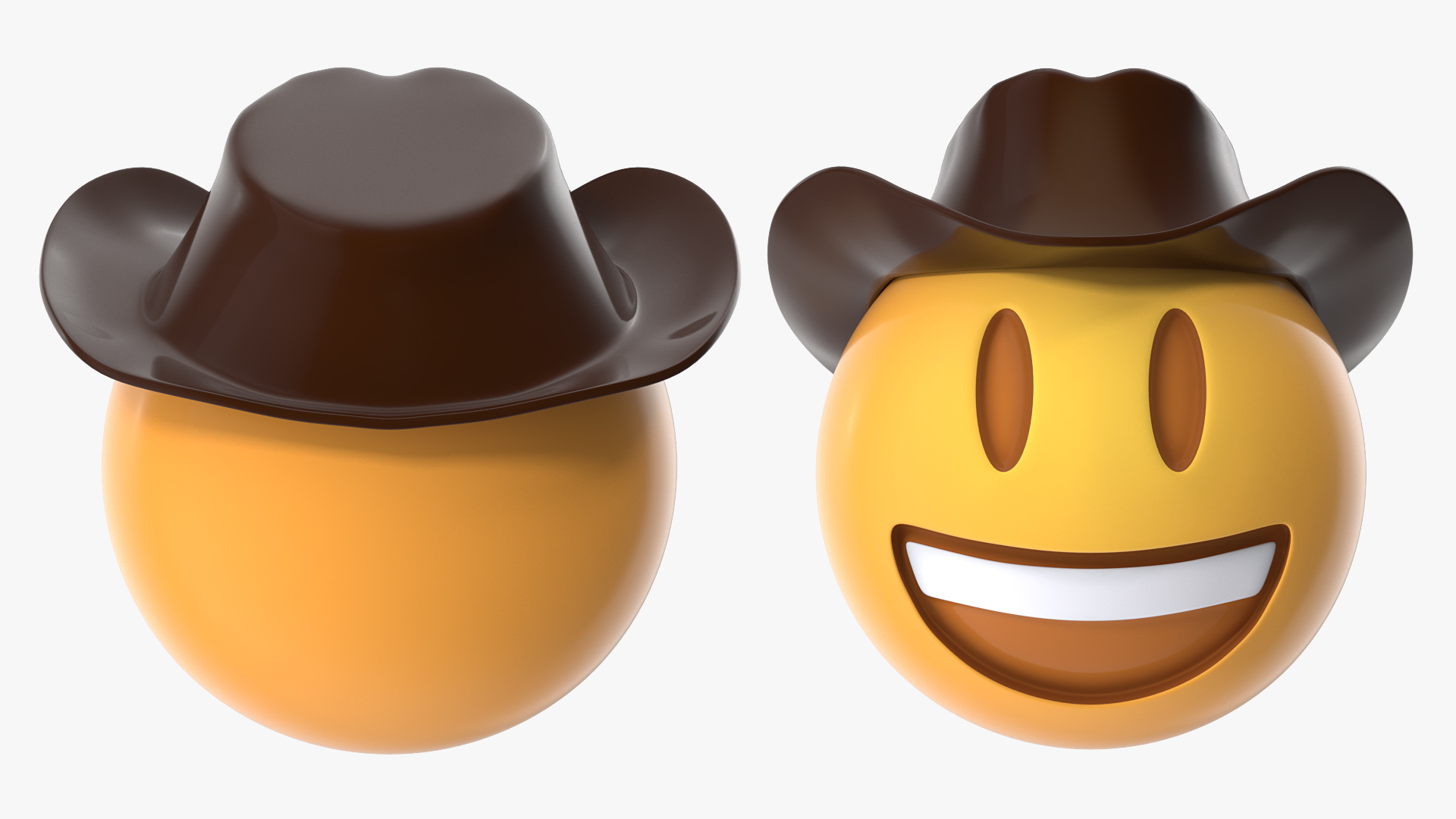 Cowboy Emoji 3D