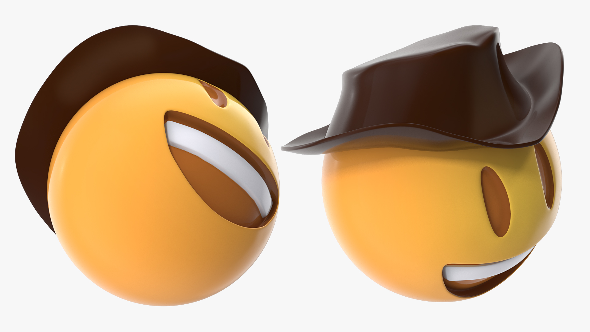 Cowboy Emoji 3D