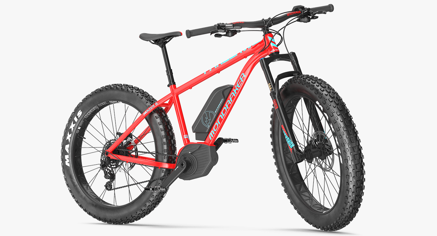 3D model Mondraker E-Panzer Electric Trail Bike Rigged