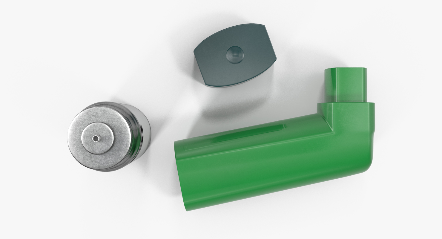 Inhaler 3D model