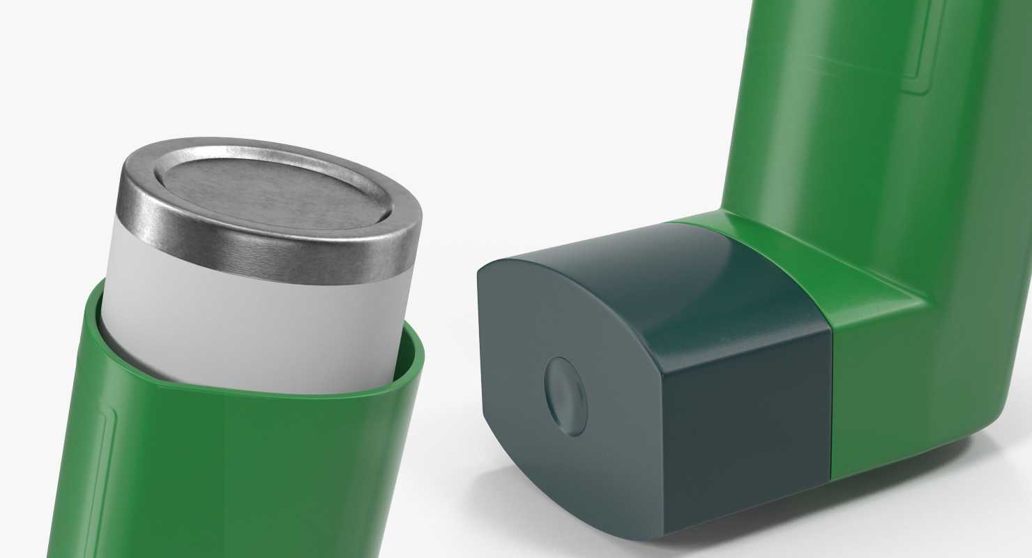 Inhaler 3D model