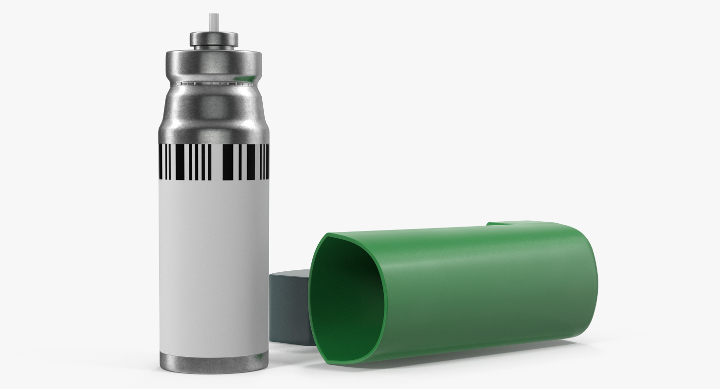 Inhaler 3D model