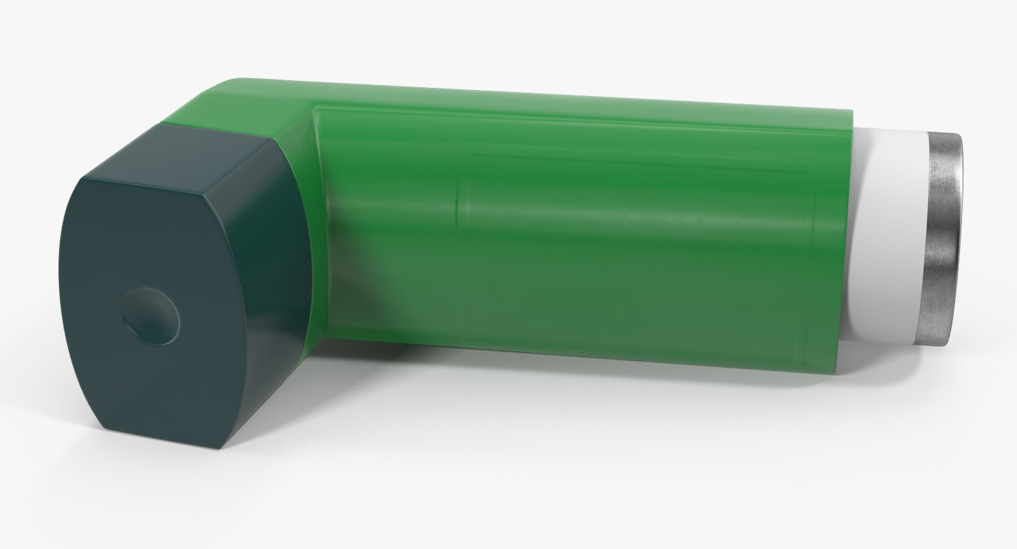 Inhaler 3D model