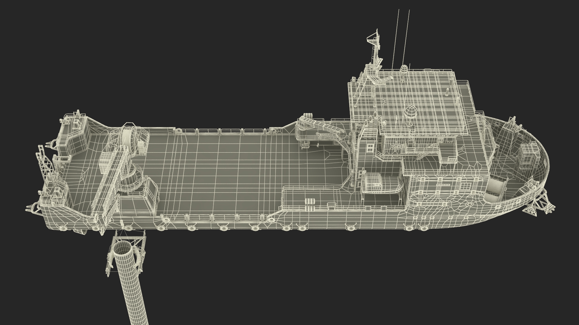 3D Construction Vessel and Offshore Subsea DWCM Cutter