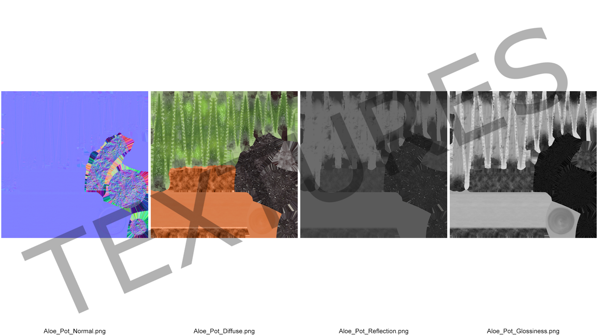 3D Pot with Soil model