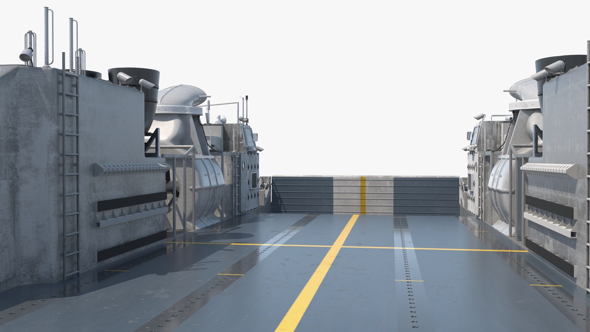 Military Hovercraft 3D model