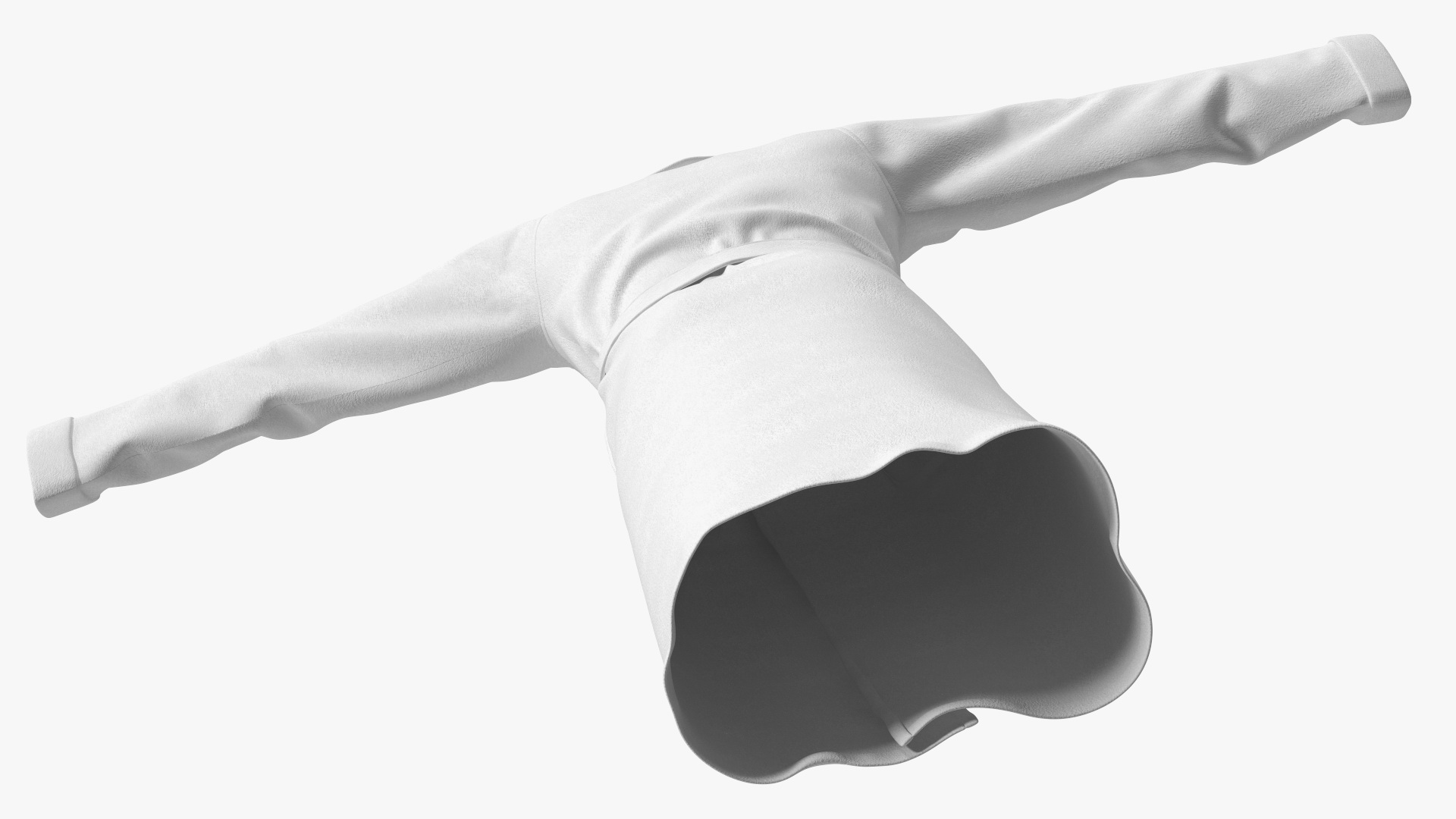 Spa Bathrobe T-Pose 3D model