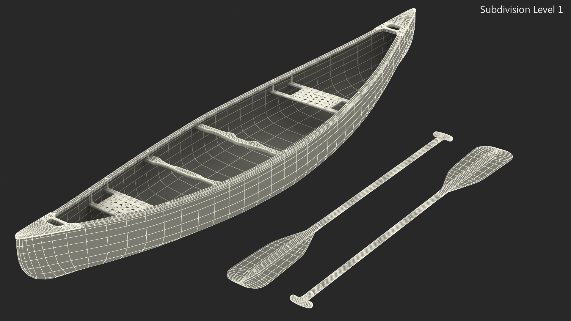 Tripping Canoe Generic 3D