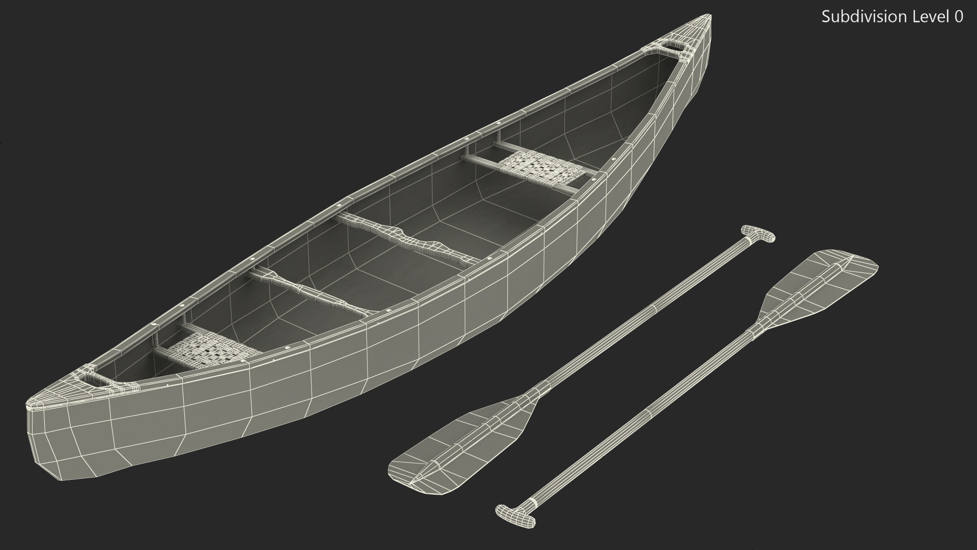 Tripping Canoe Generic 3D