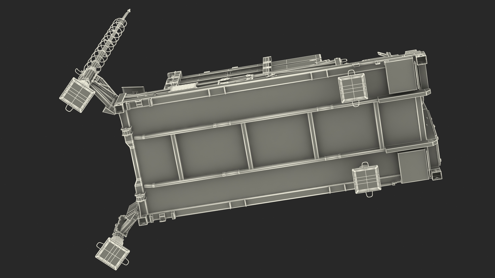 3D Iron Dome Air Defense Batteries