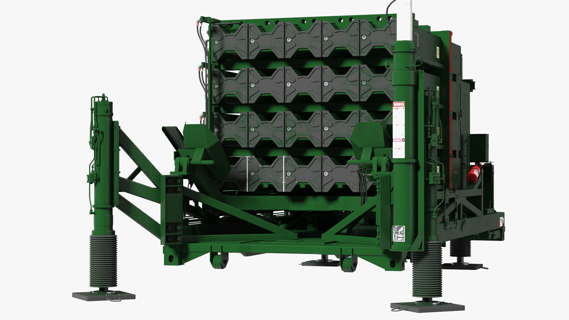 3D Iron Dome Air Defense Batteries