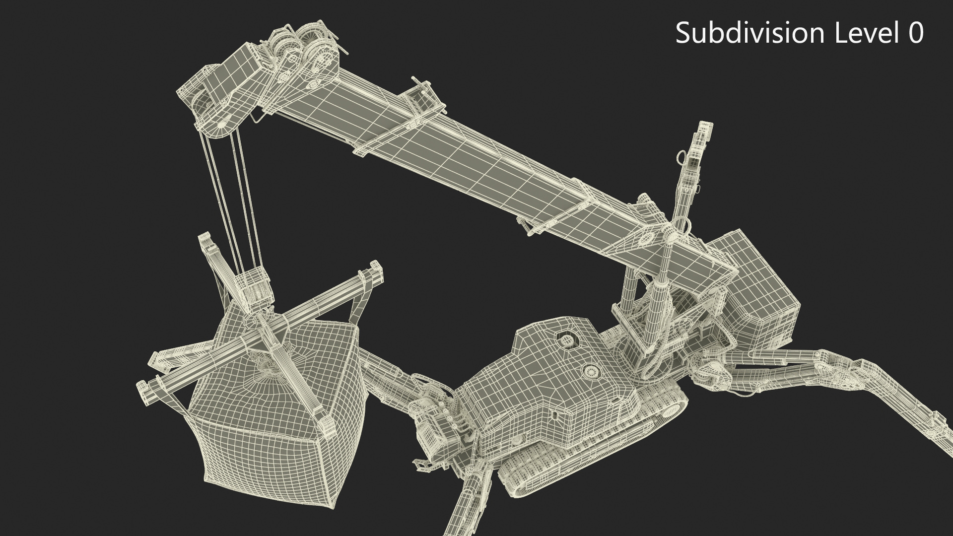 3D Spider Crane with Bulk Bag