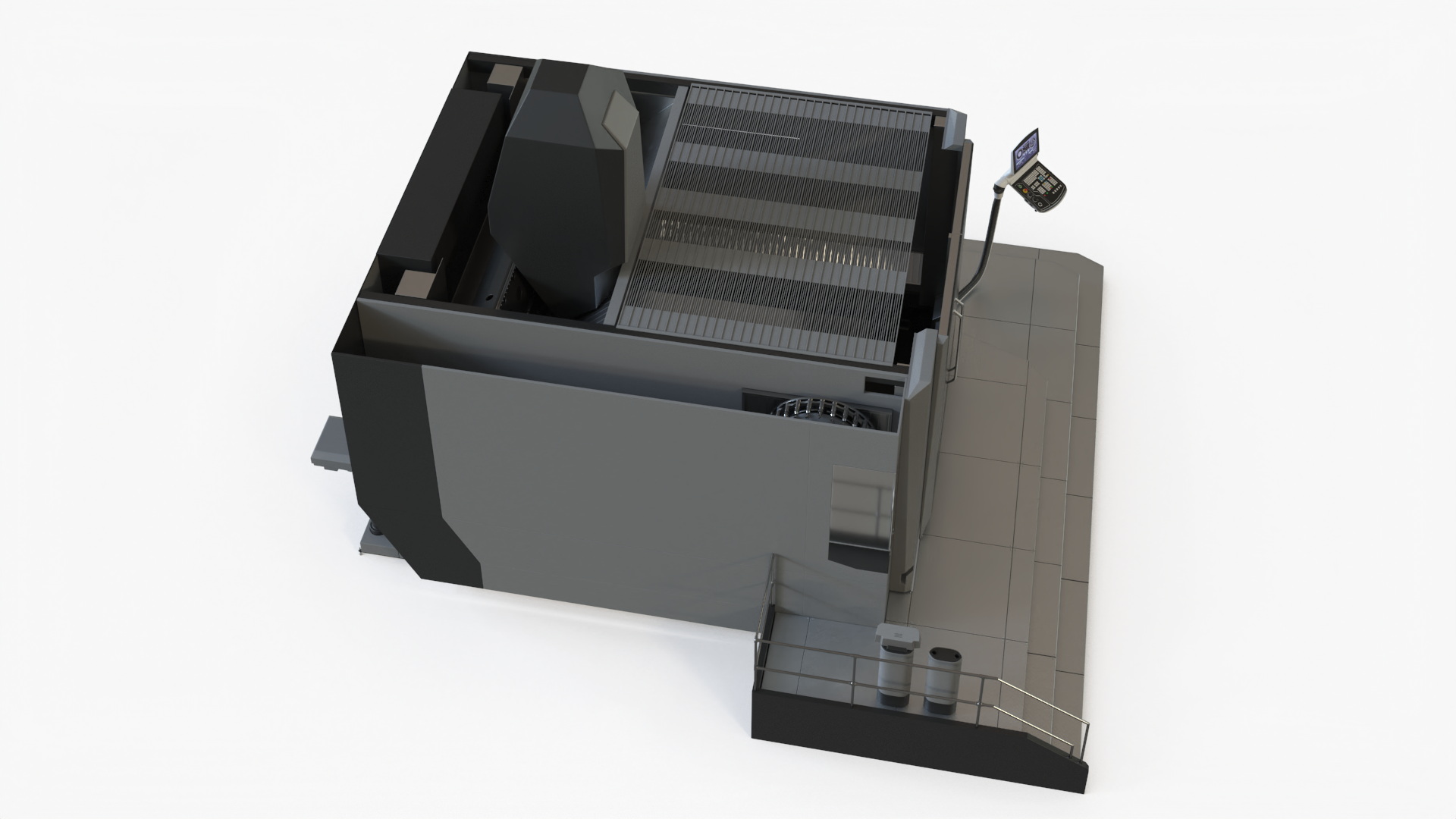 Industrial Gantry CNC Machine 3D model