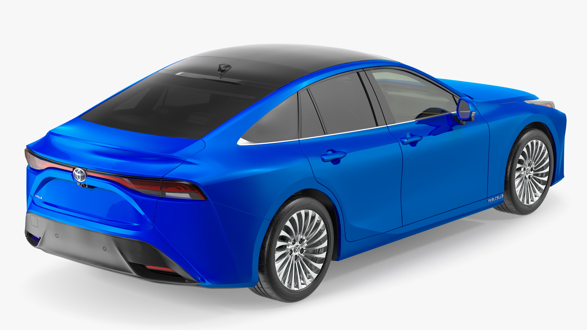 Toyota Mirai Hydrogen Fuel Cell Vehicle Fully Detailed 3D model