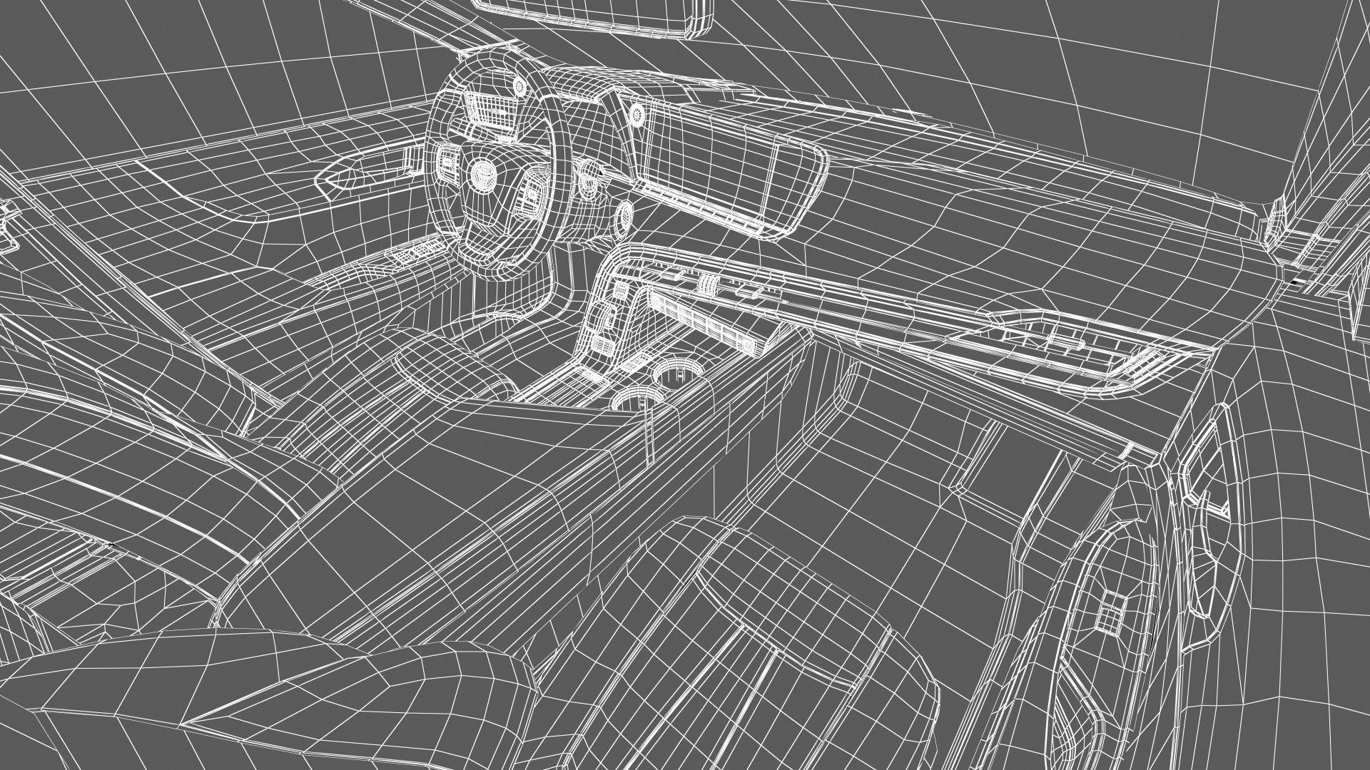 Toyota Mirai Hydrogen Fuel Cell Vehicle Fully Detailed 3D model