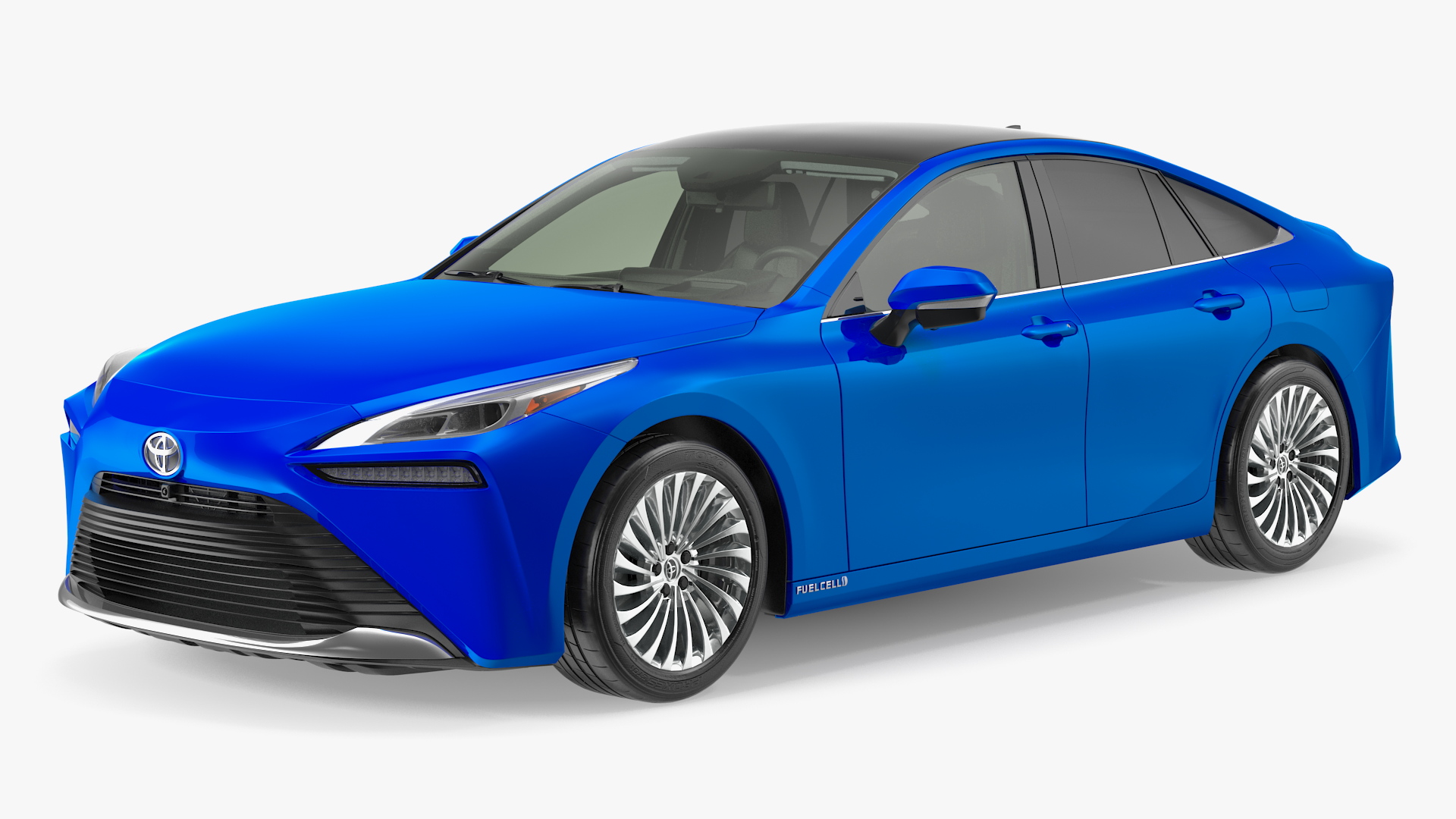 Toyota Mirai Hydrogen Fuel Cell Vehicle Fully Detailed 3D model