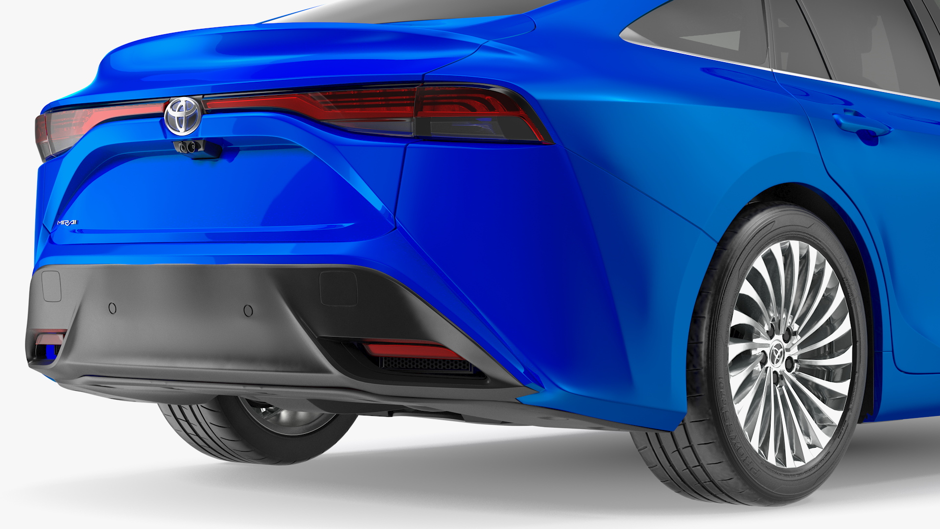 Toyota Mirai Hydrogen Fuel Cell Vehicle Fully Detailed 3D model