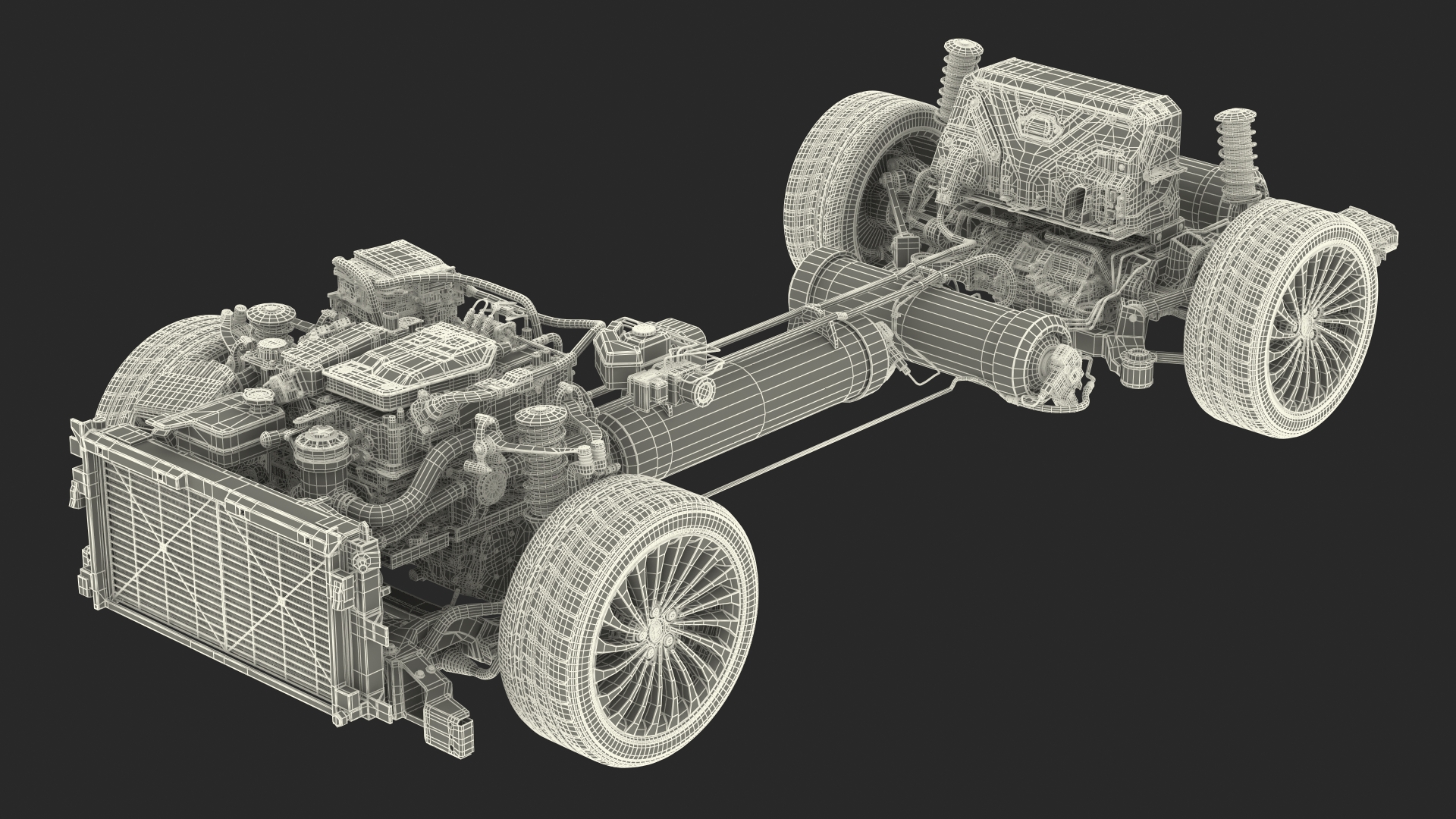 Toyota Mirai Hydrogen Fuel Cell Vehicle Fully Detailed 3D model