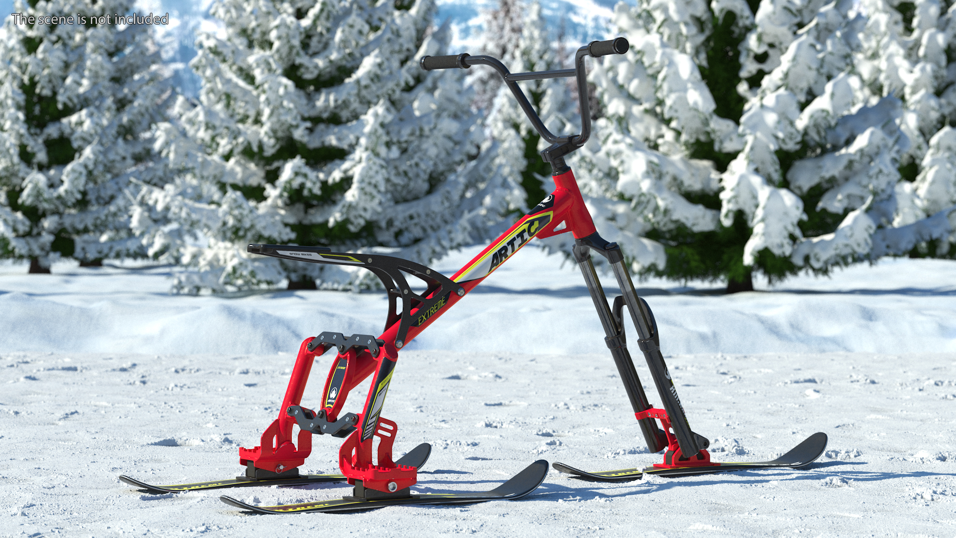 3D model Snow Bike Artic