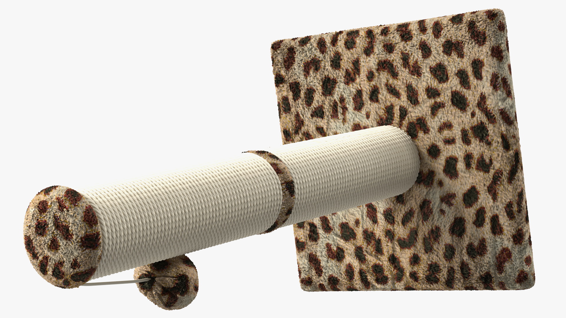 Cat Scratching Post Ball Spot 3D model