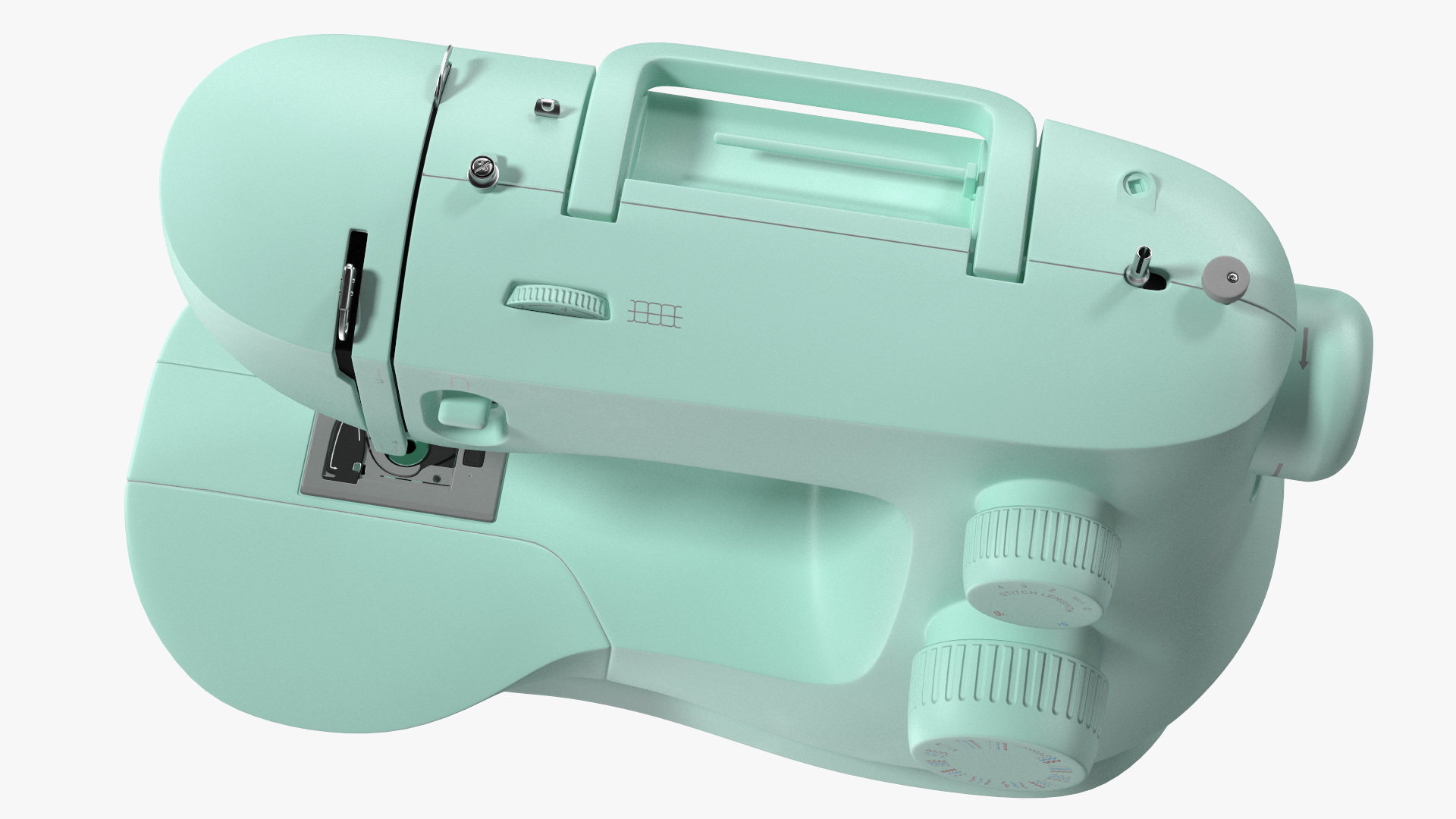 3D model Mechanical Sewing Machine