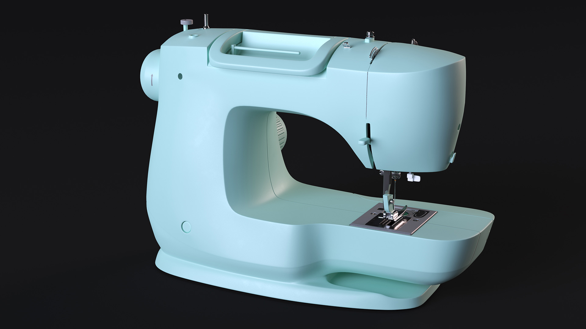 3D model Mechanical Sewing Machine