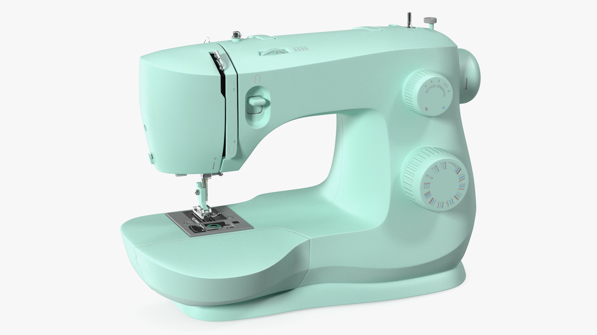 3D model Mechanical Sewing Machine