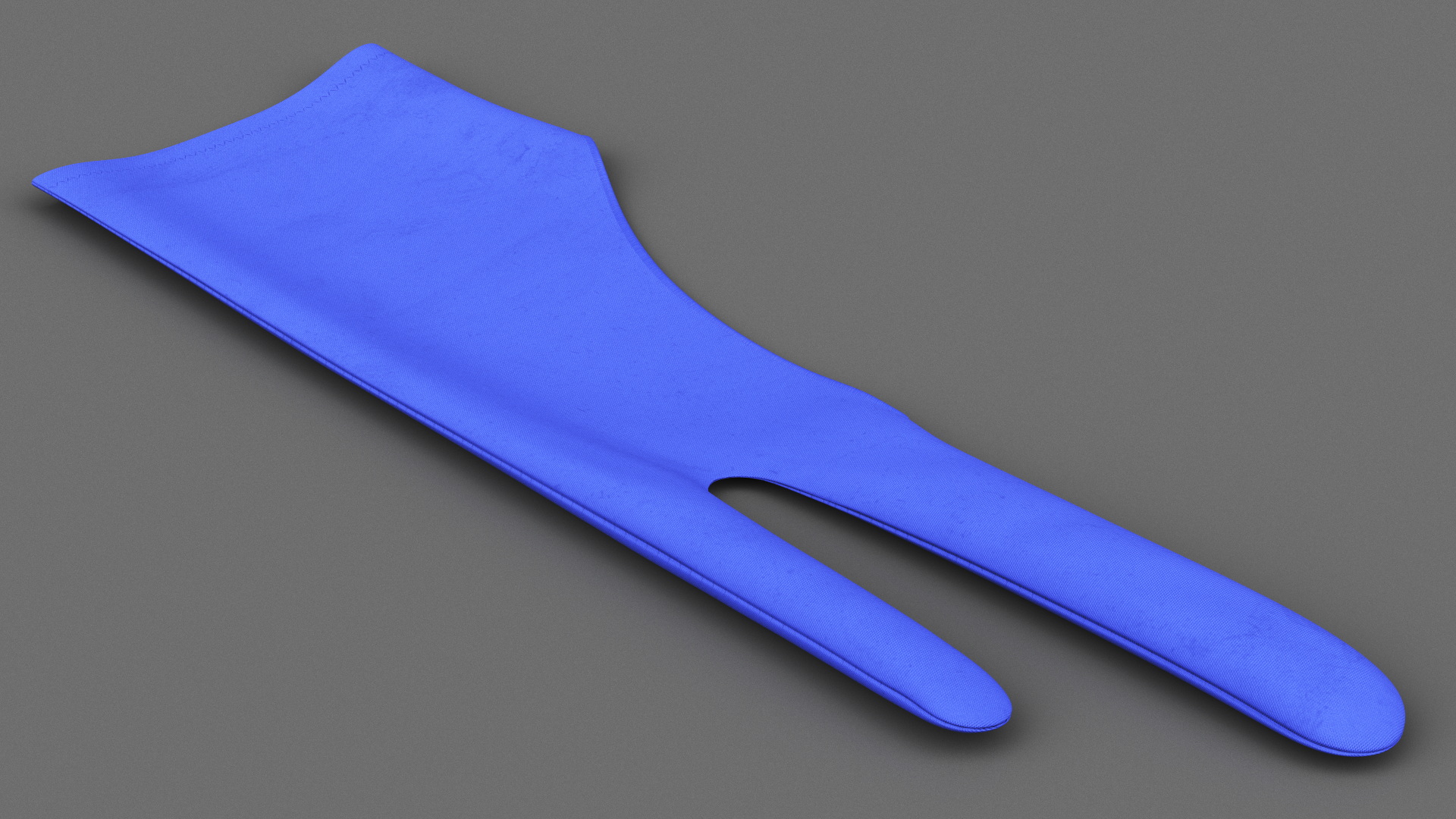 3D Drawing Glove Blue model