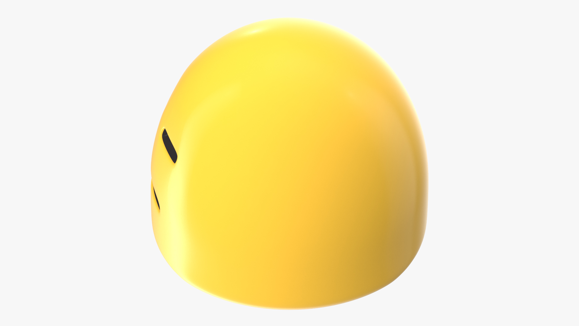 3D Expressionless Face Android Emoji model