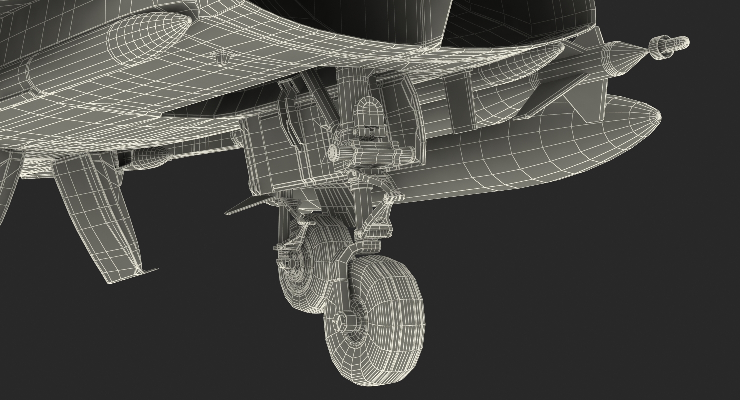 Fighter Eurofighter Typhoon 3D