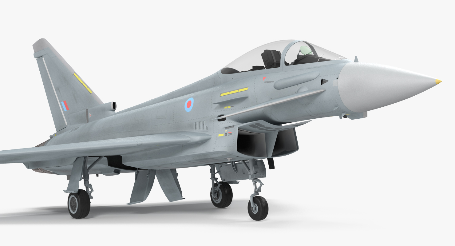 Fighter Eurofighter Typhoon 3D