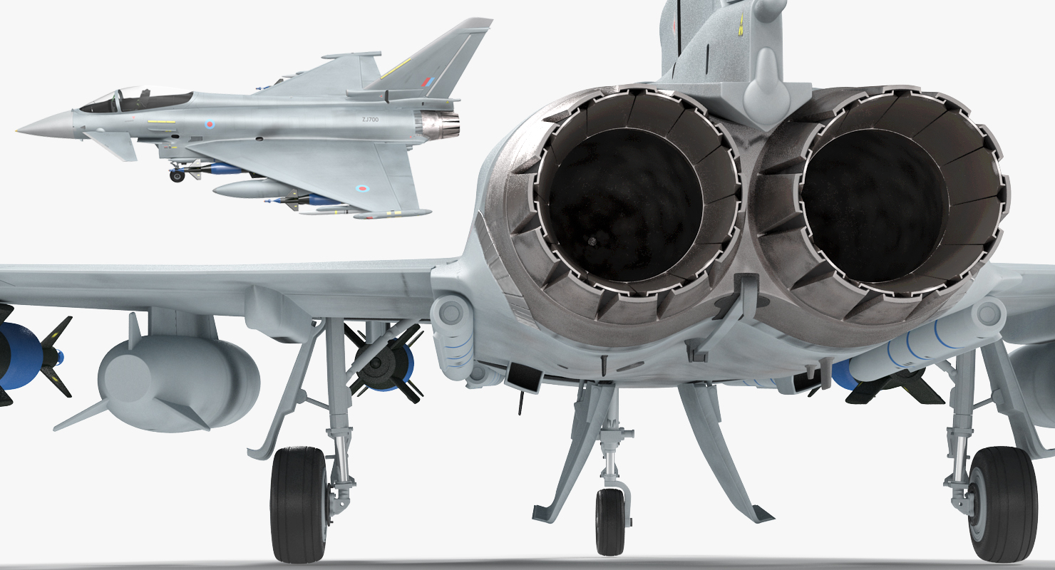 Fighter Eurofighter Typhoon 3D