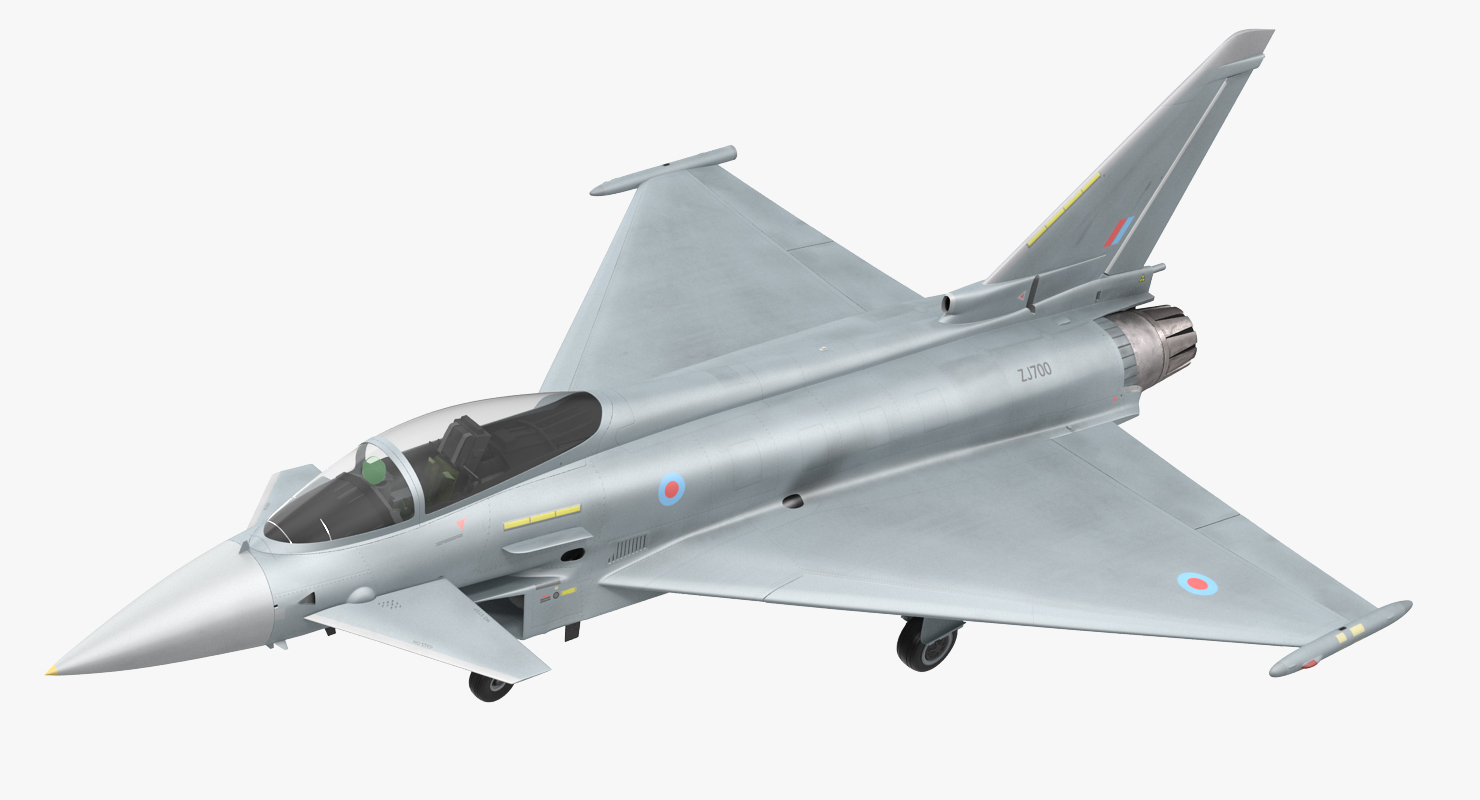 Fighter Eurofighter Typhoon 3D