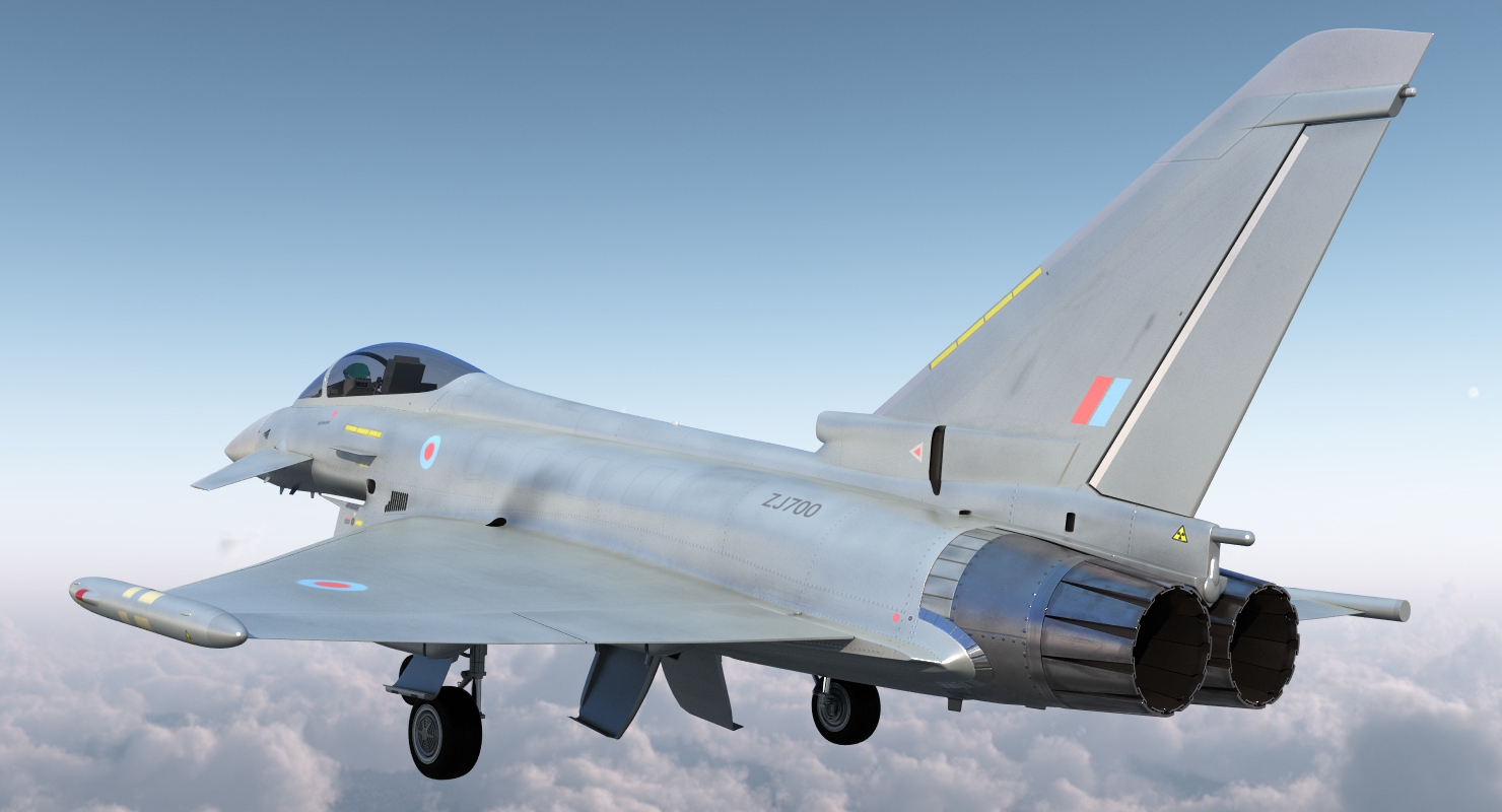 Fighter Eurofighter Typhoon 3D