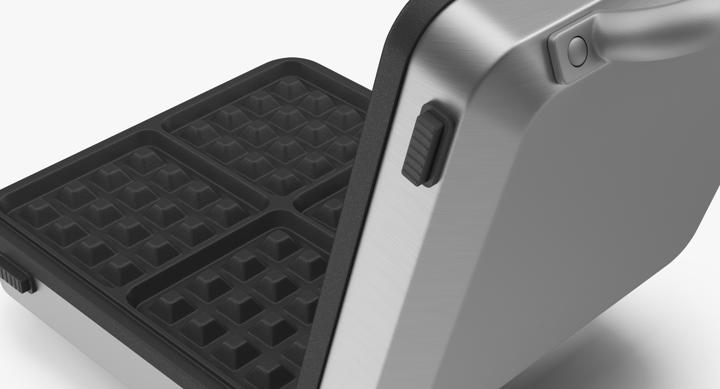 Square Waffle Maker 3D model