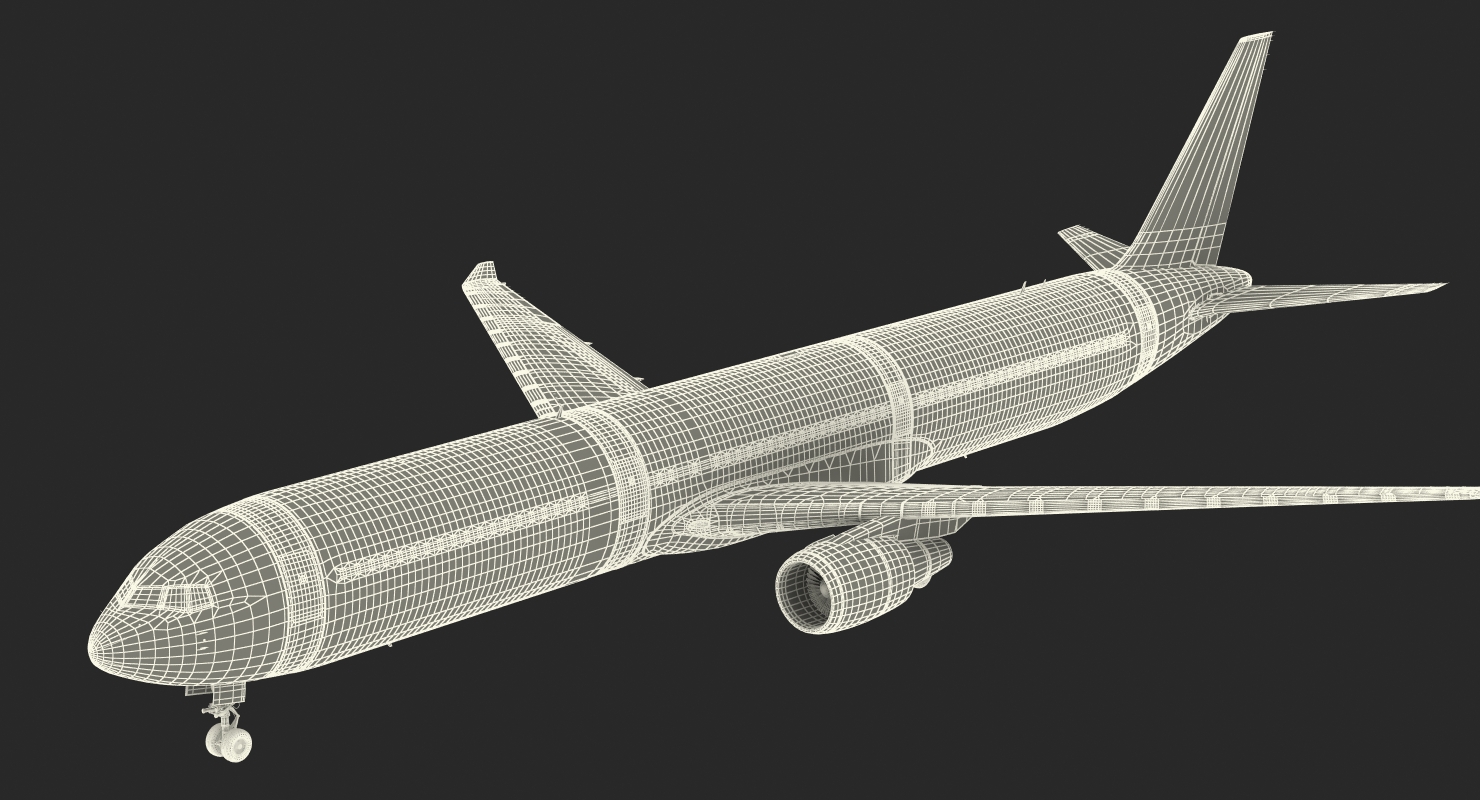 3D Boeing 767 400 with Interior Condor Flugdienst