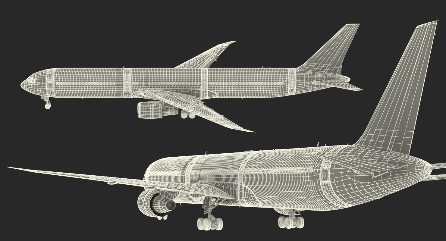 3D Boeing 767 400 with Interior Condor Flugdienst